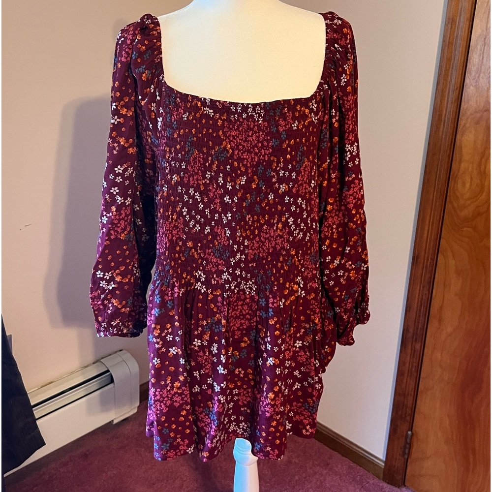 Plus Size Bobeau Square-neck Too